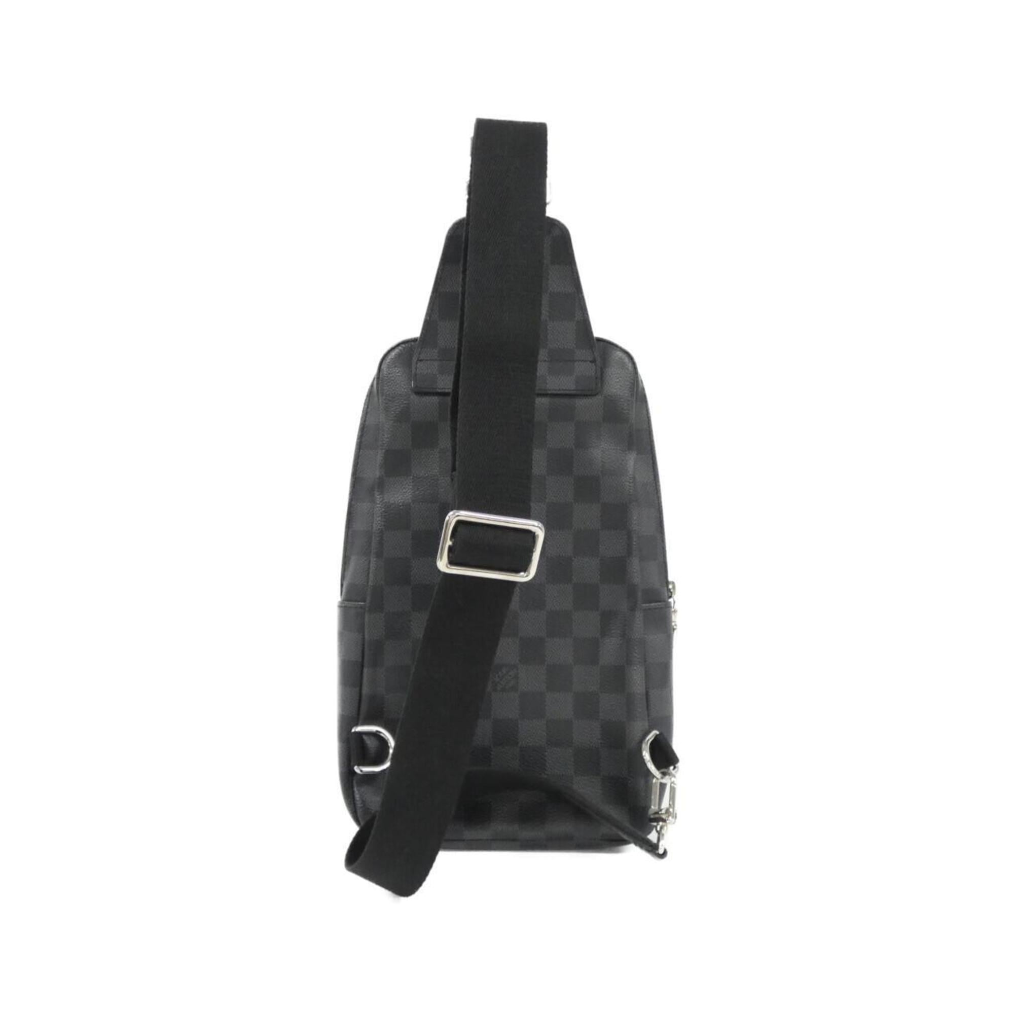 Louis Vuitton Graphite Gray Coated Canvas Shoulder Bag