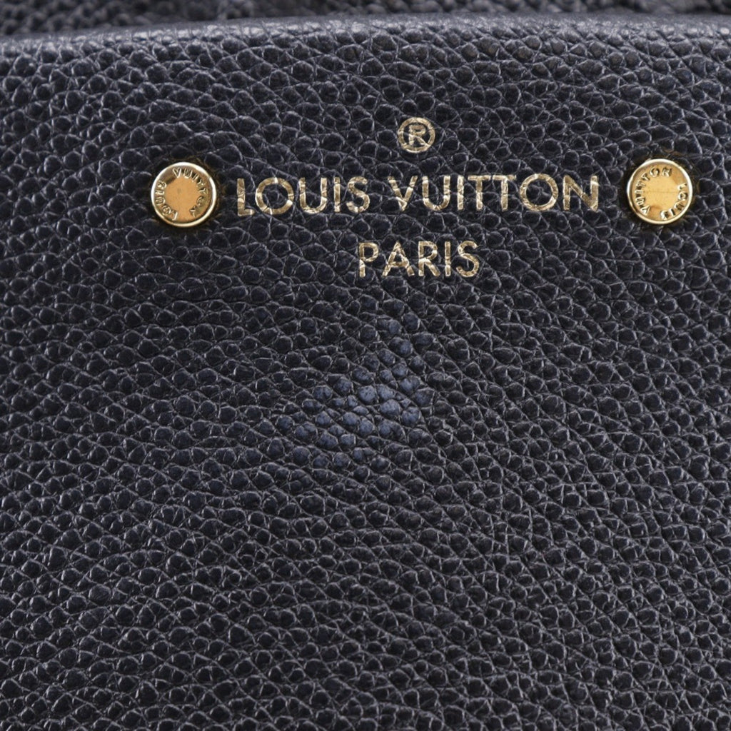 Louis Vuitton Black Monogram Empreinte Backpack