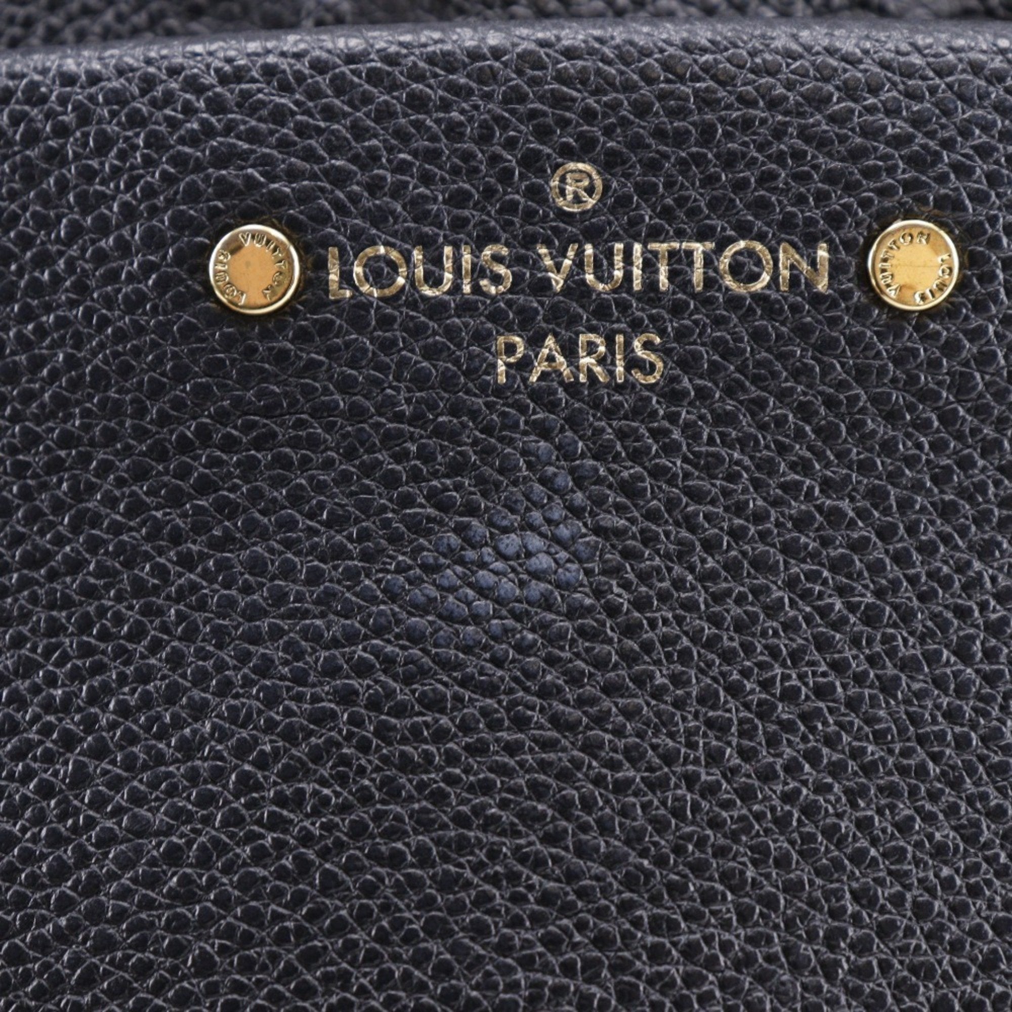 Louis Vuitton Black Monogram Empreinte Backpack