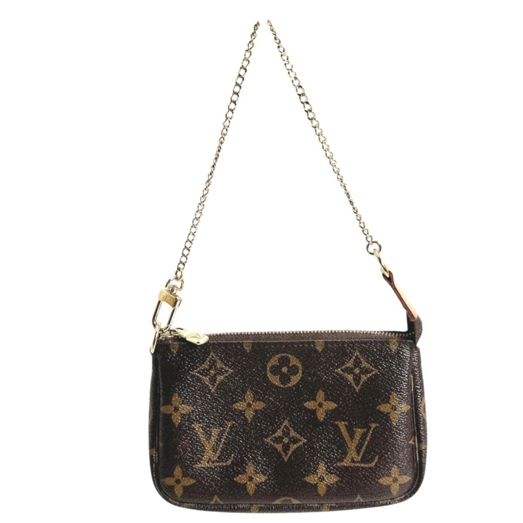Louis Vuitton Brown Monogram Monogram Handbag Pochette Pouch