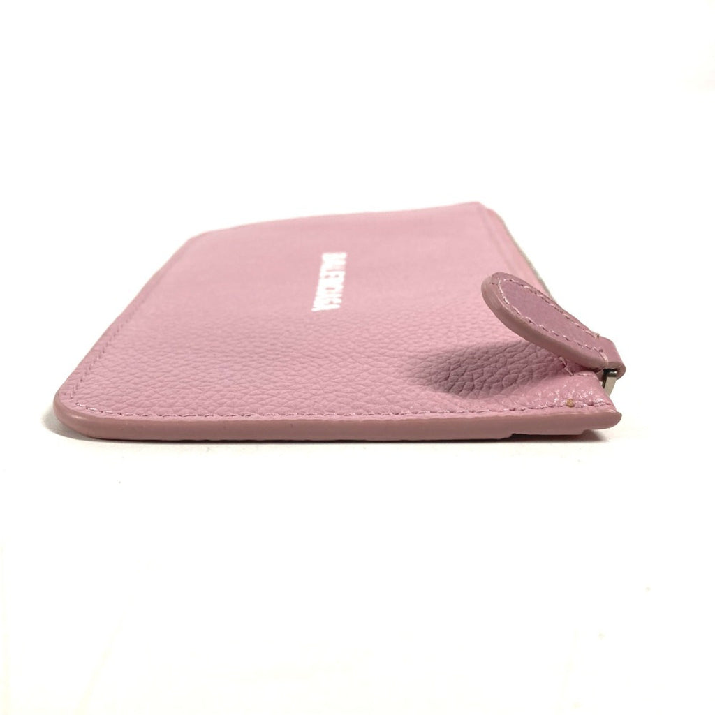 Balenciaga Pink Leather Coin Purse/Coin Case
