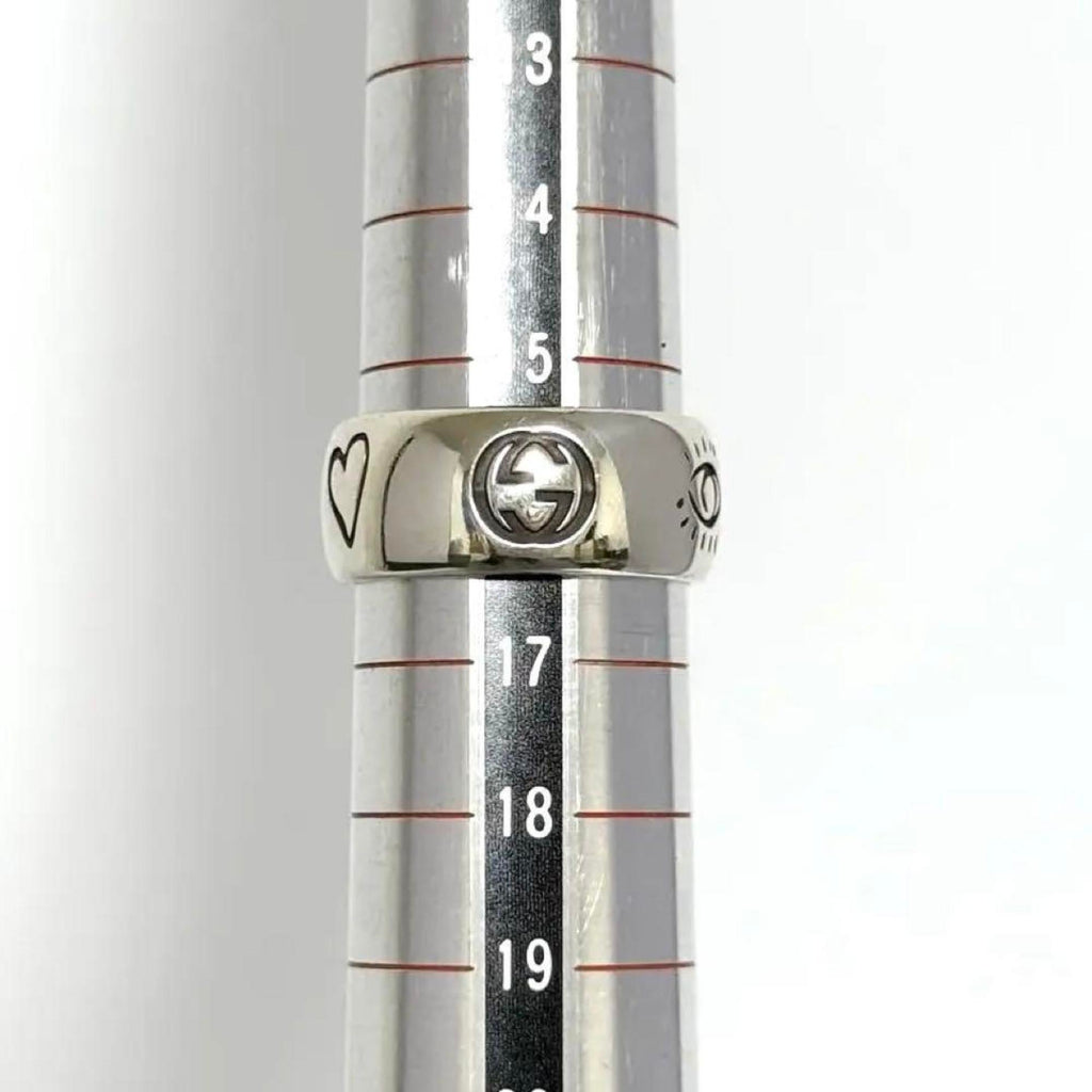 Gucci Silver 925 Band Ring (Pre-Owned)