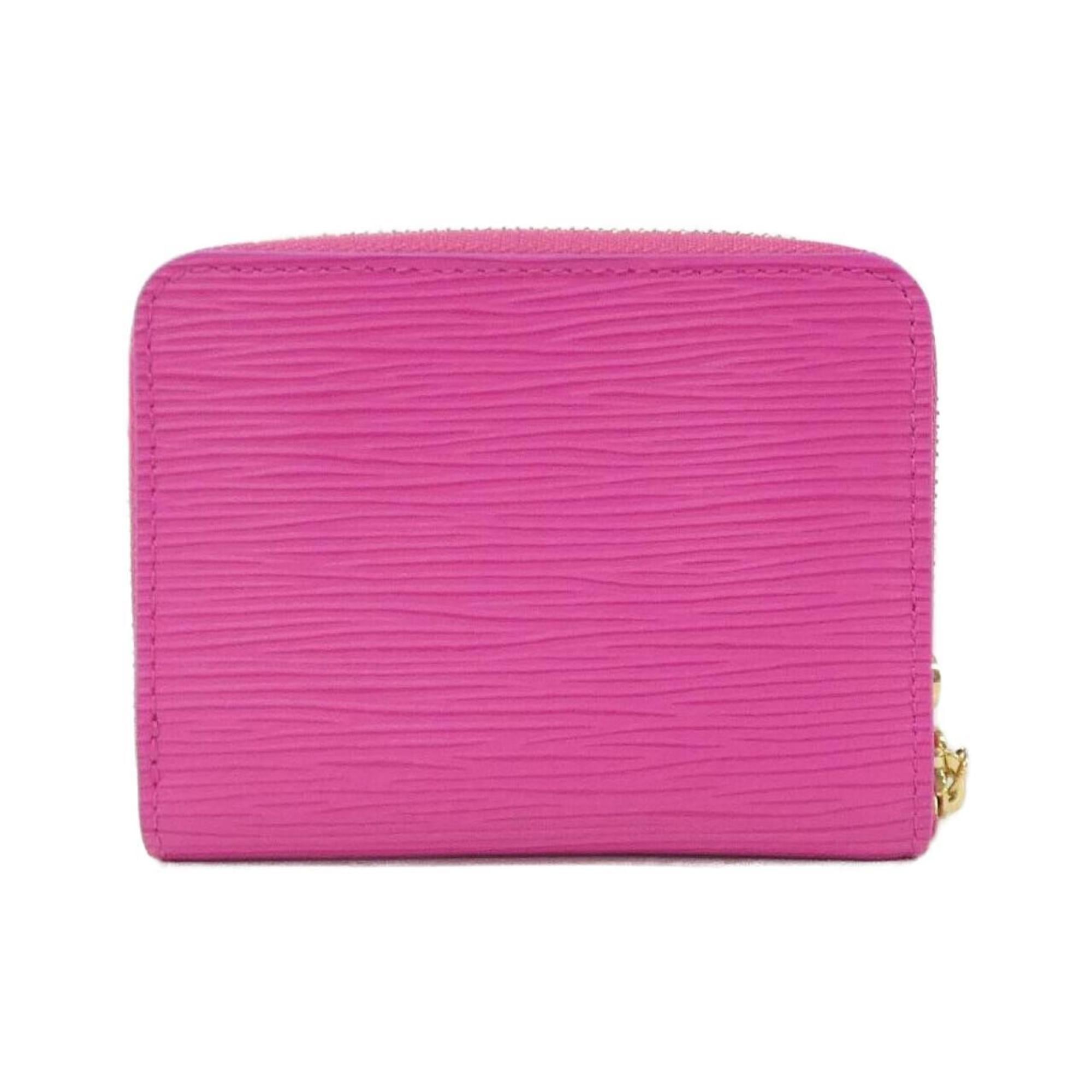 Louis Vuitton Pink Leather Coin Purse/Coin Case