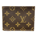 Louis Vuitton Brown Pvc Wallet