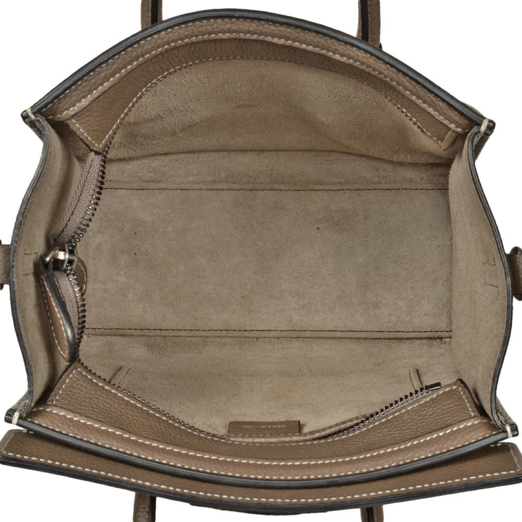 Celine Grayish Leather Handbag
