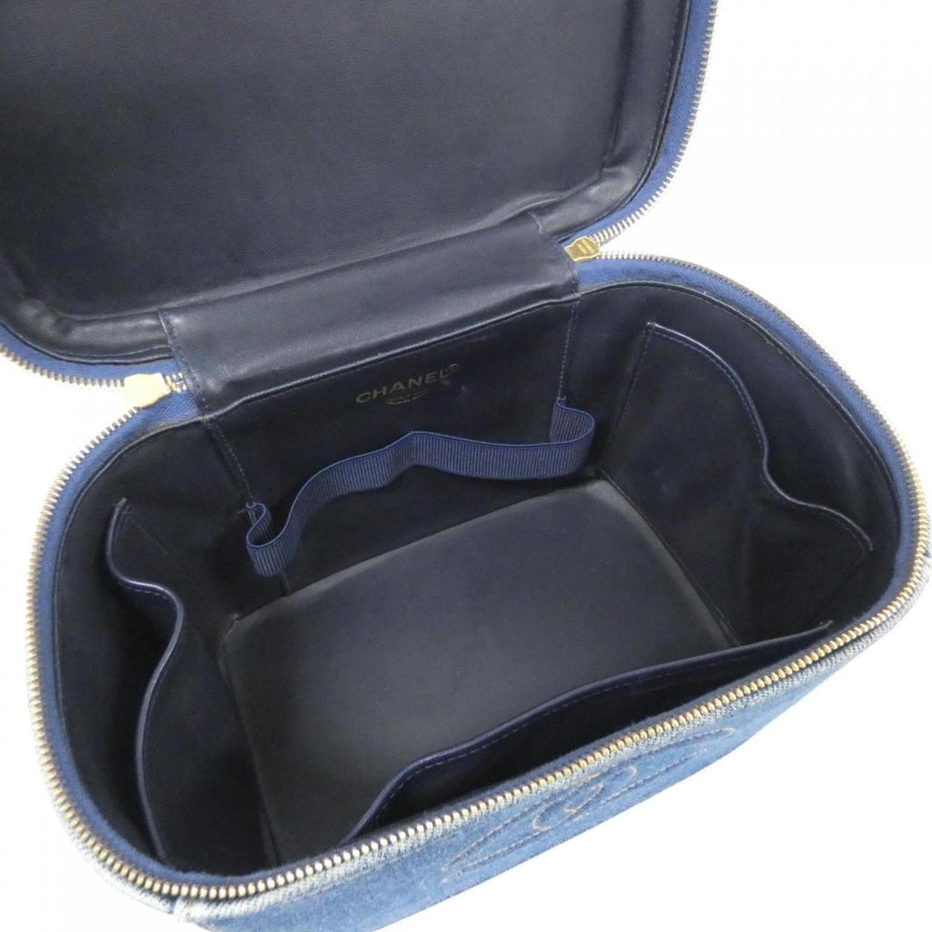 Chanel Blue Denim Handbag