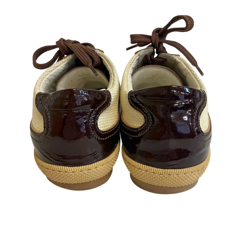 Louis Vuitton Brown White Sneakers