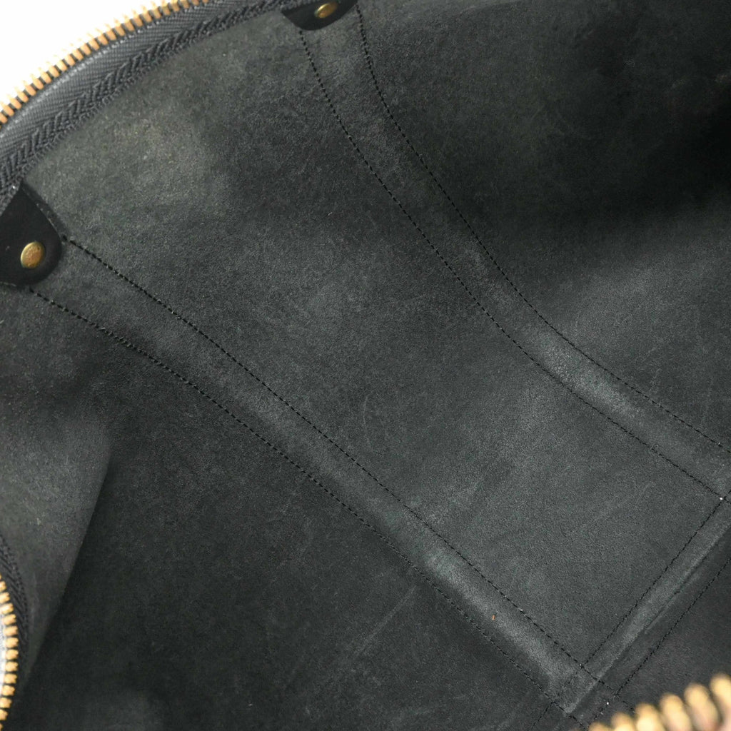Louis Vuitton Black Epi Leather Boston Bag