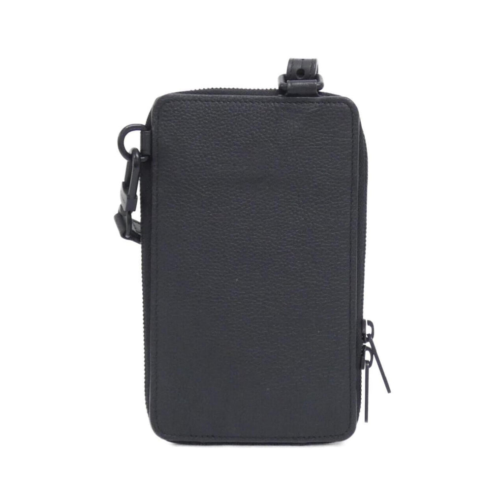 Louis Vuitton Black Leather Shoulder Bag