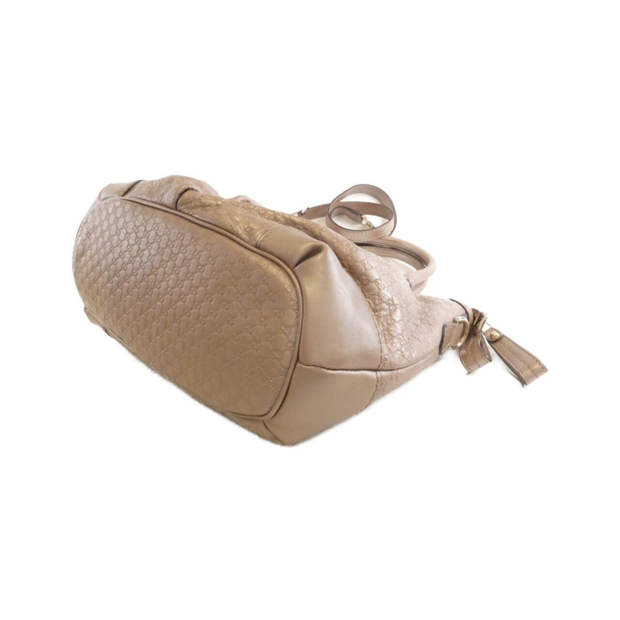 Gucci Light Pink Leather Handbag (Pre-Owned)