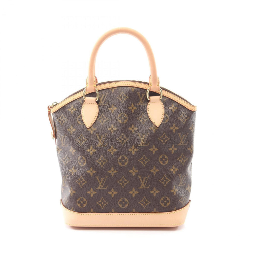 Louis Vuitton Brown Monogram Coated Canvas Leather Handbag