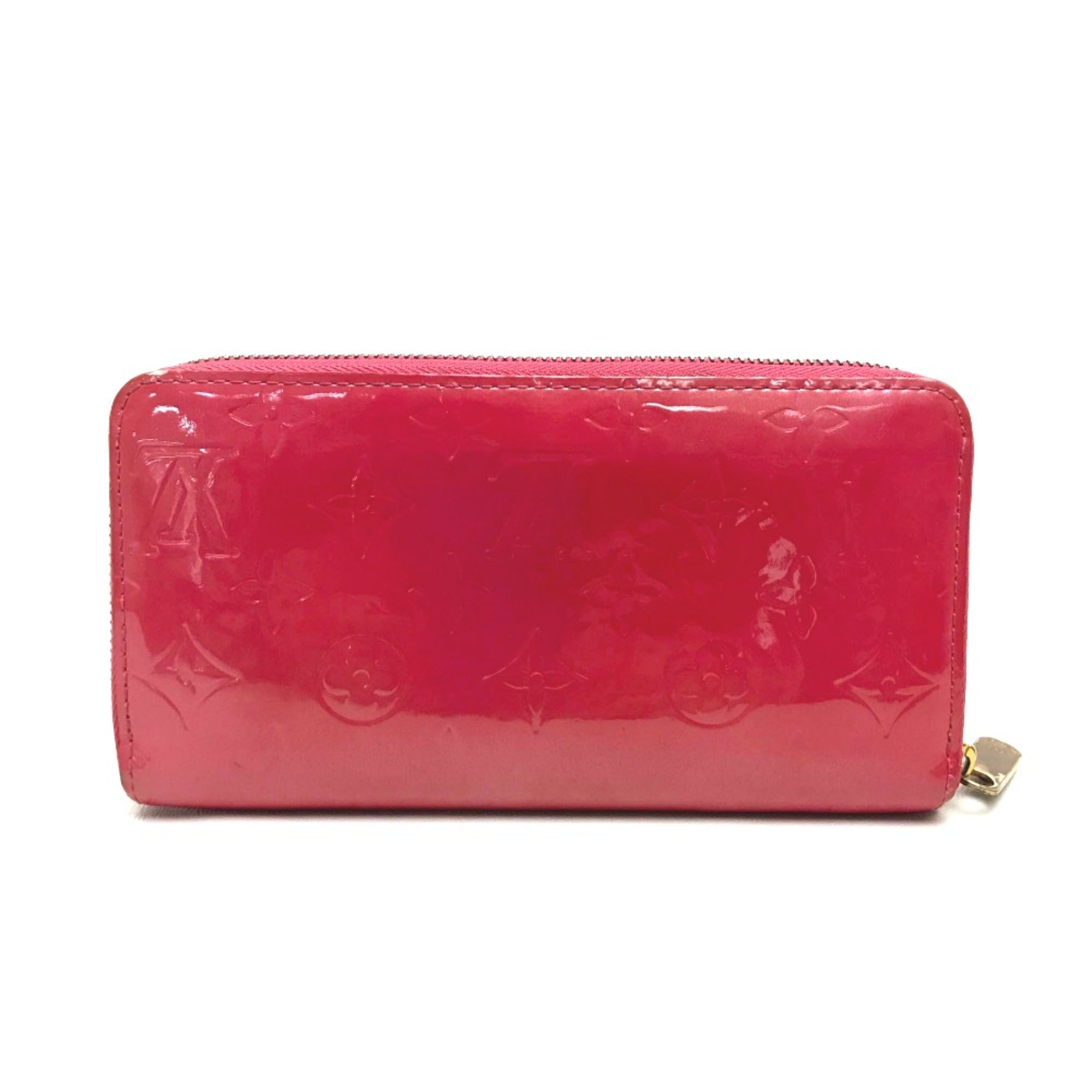 Louis Vuitton Pink Leather Long Wallet