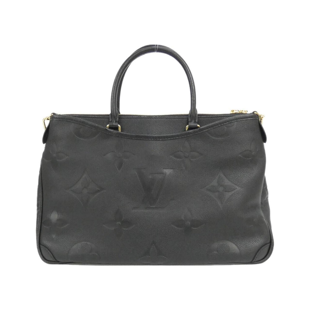 Louis Vuitton Black Leather Handbag