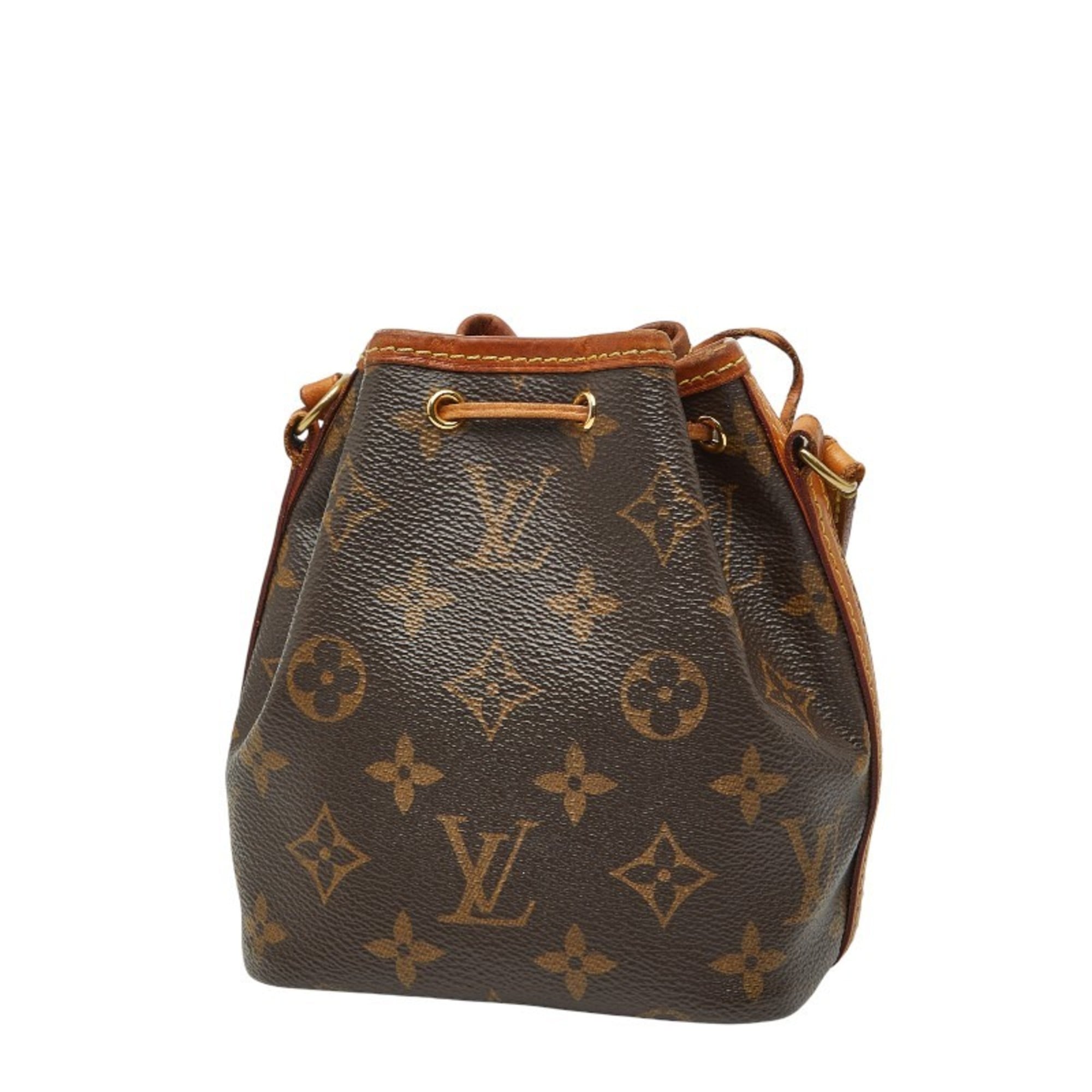 Louis Vuitton Brown Pvc Leather Shoulder Bag