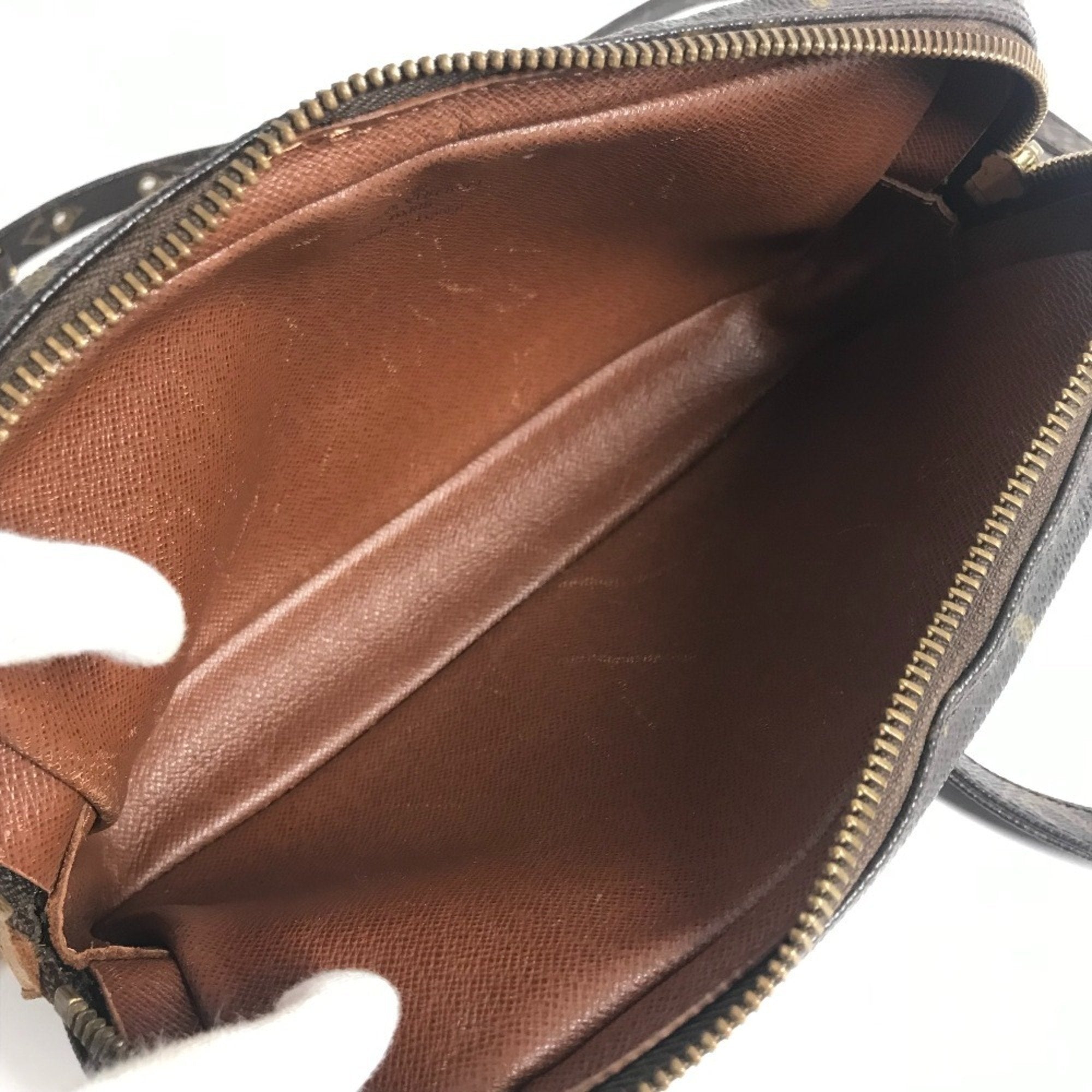 Louis Vuitton Brown Monogram Canvas Pochette Shoulder Bag