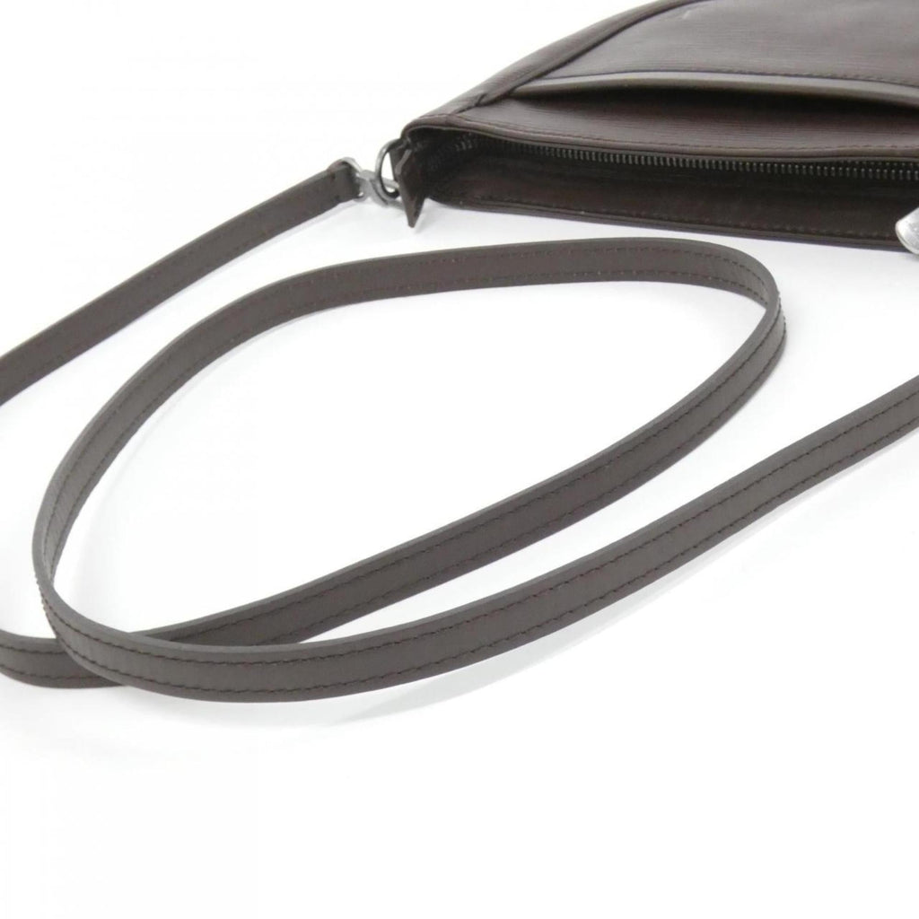Louis Vuitton Mocha Leather Shoulder Bag