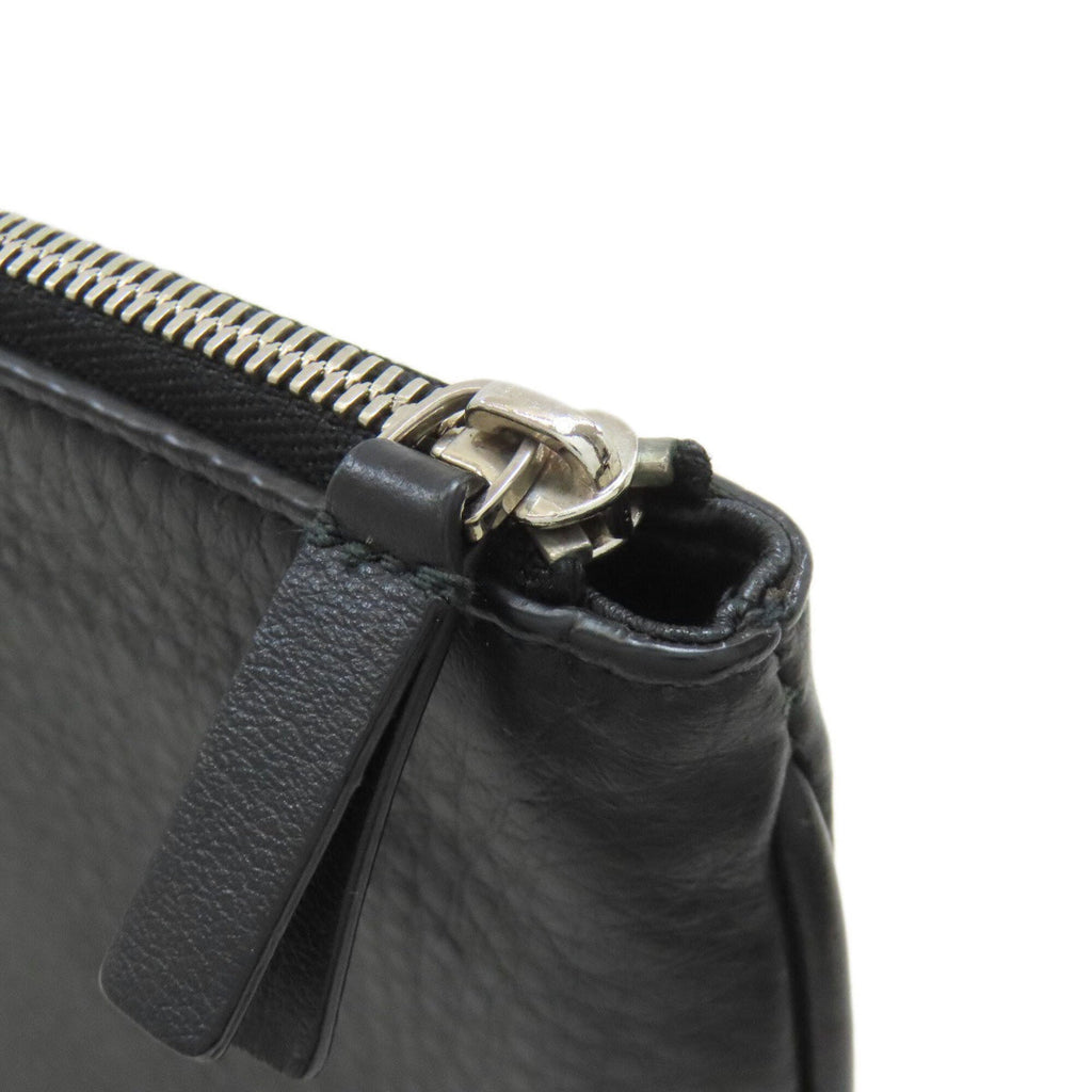 Balenciaga Black Leather Pouch