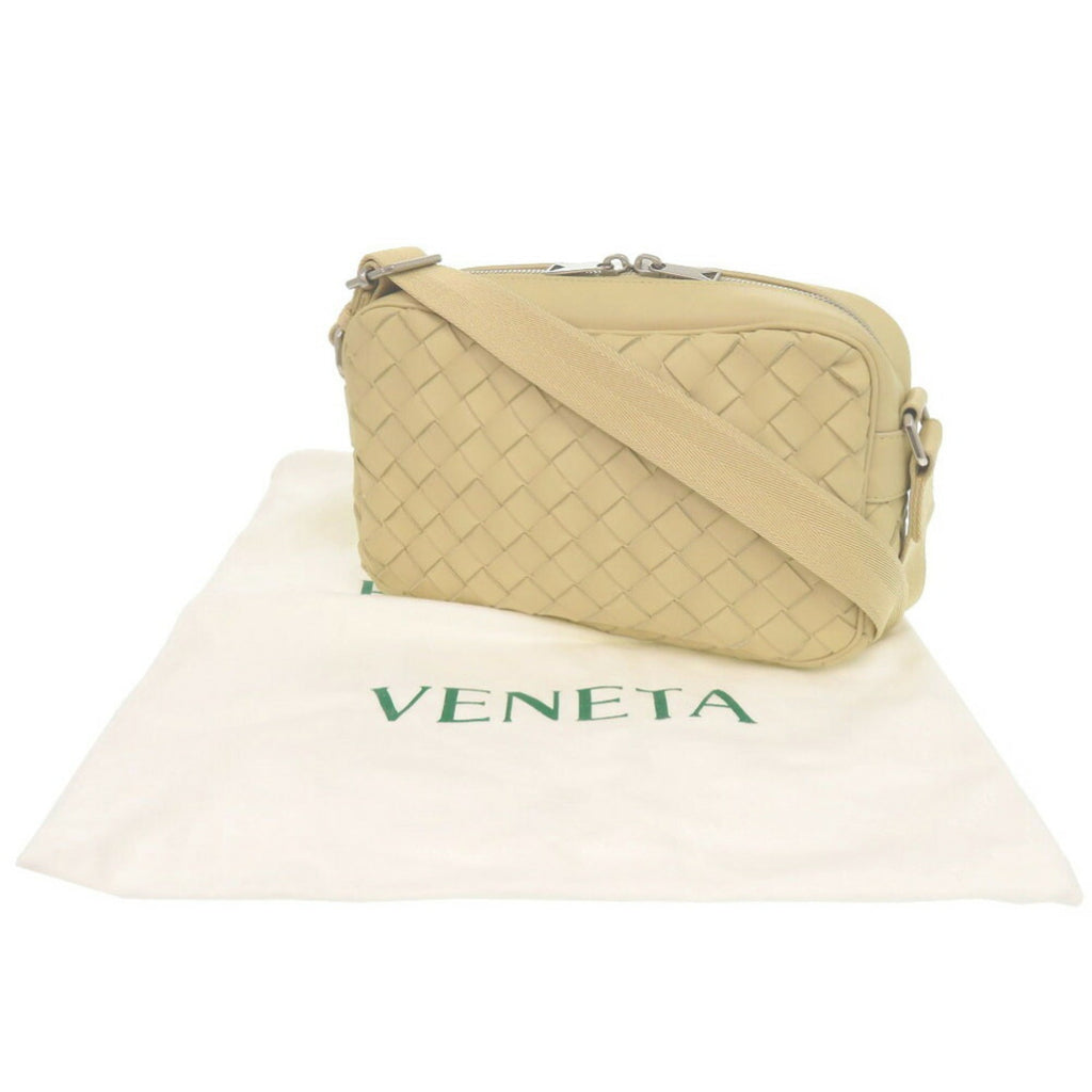 Bottega Veneta Beige Leather Shoulder Bag