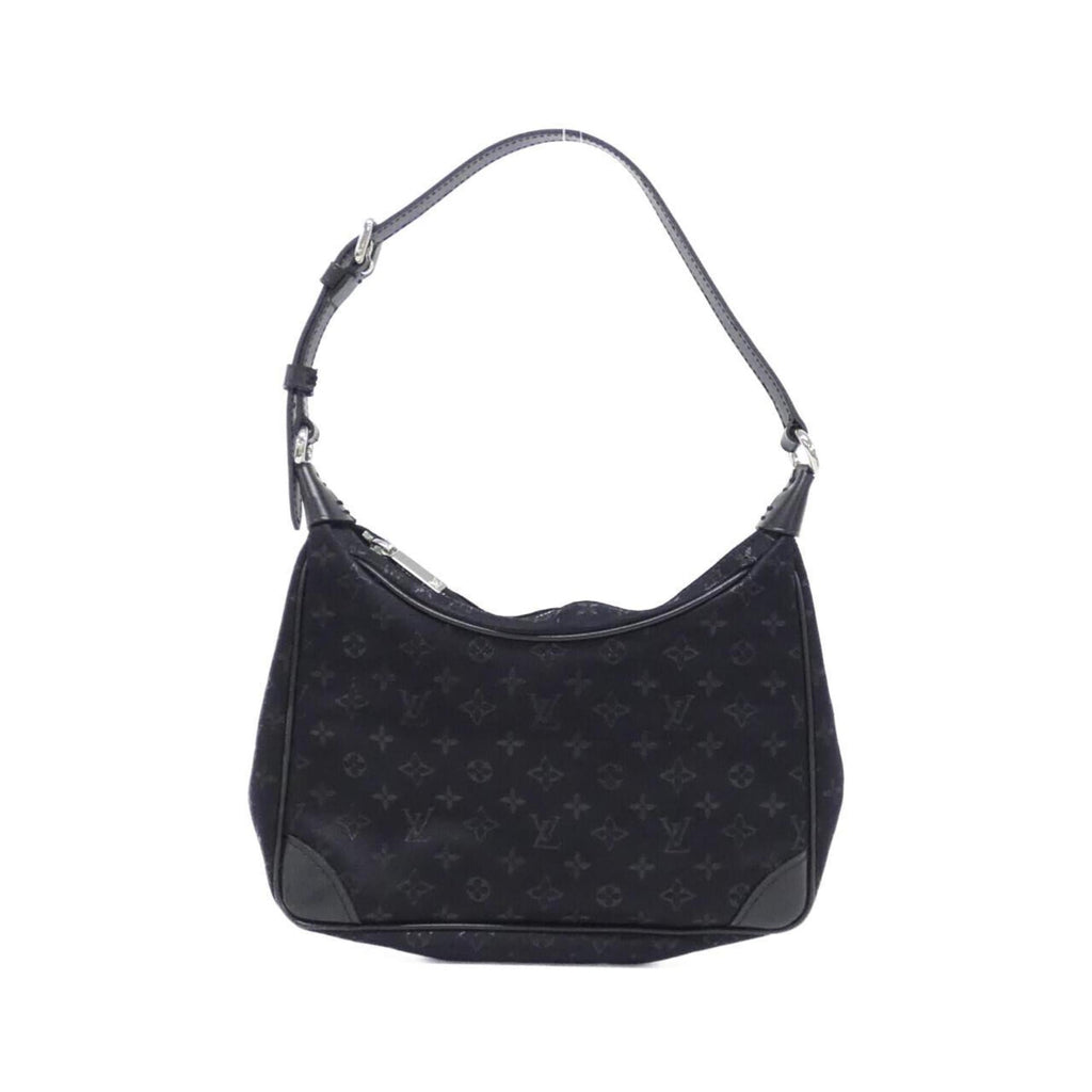 Louis Vuitton Black Satin Shoulder Bag