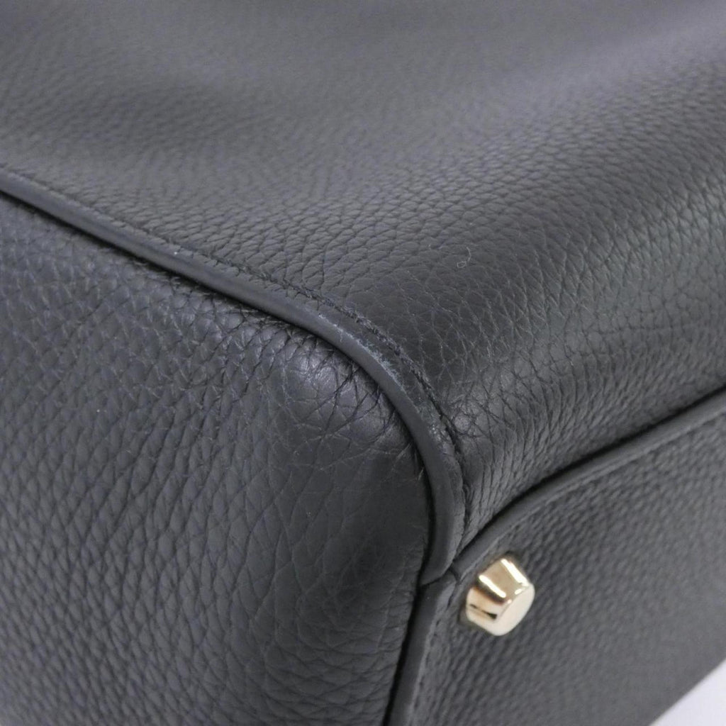 Christian Dior Black Leather Handbag (Pre-Owned)