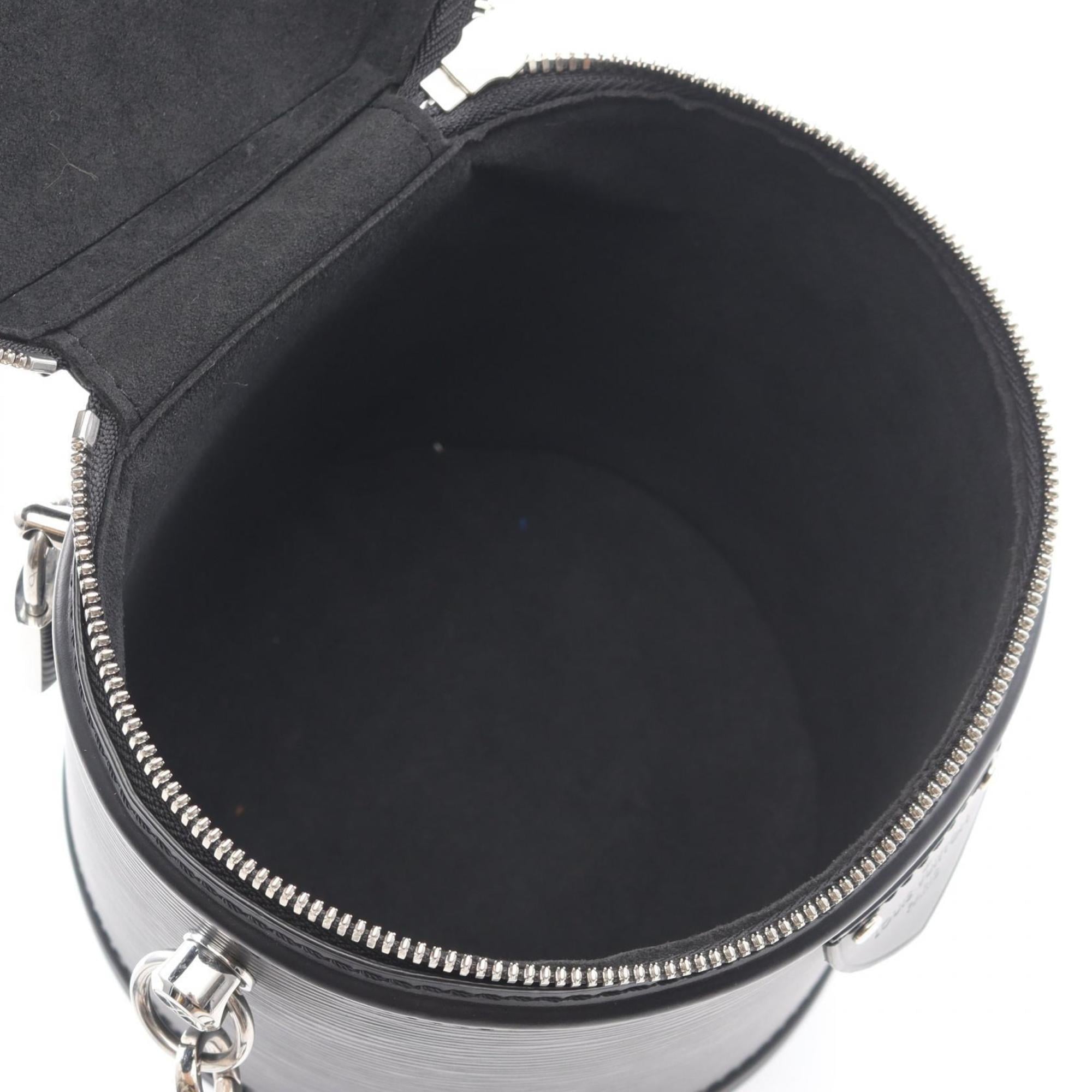 Louis Vuitton Black Noir Epi Leather Handbag