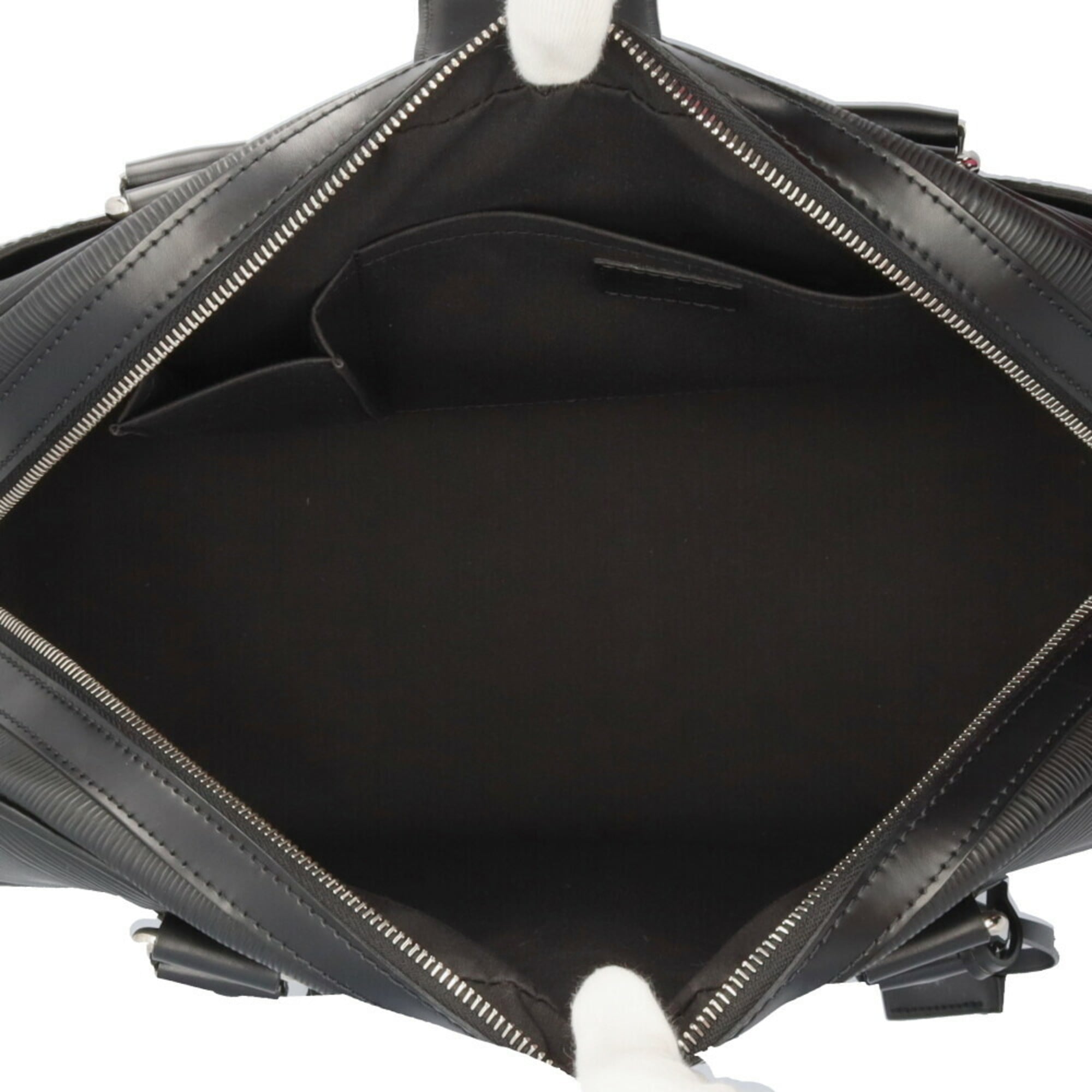 Louis Vuitton Black Epi Leather Handbag