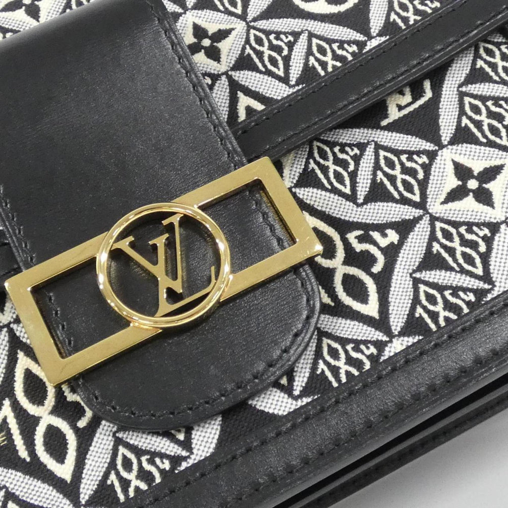 Louis Vuitton Gray Jacquard Shoulder Bag