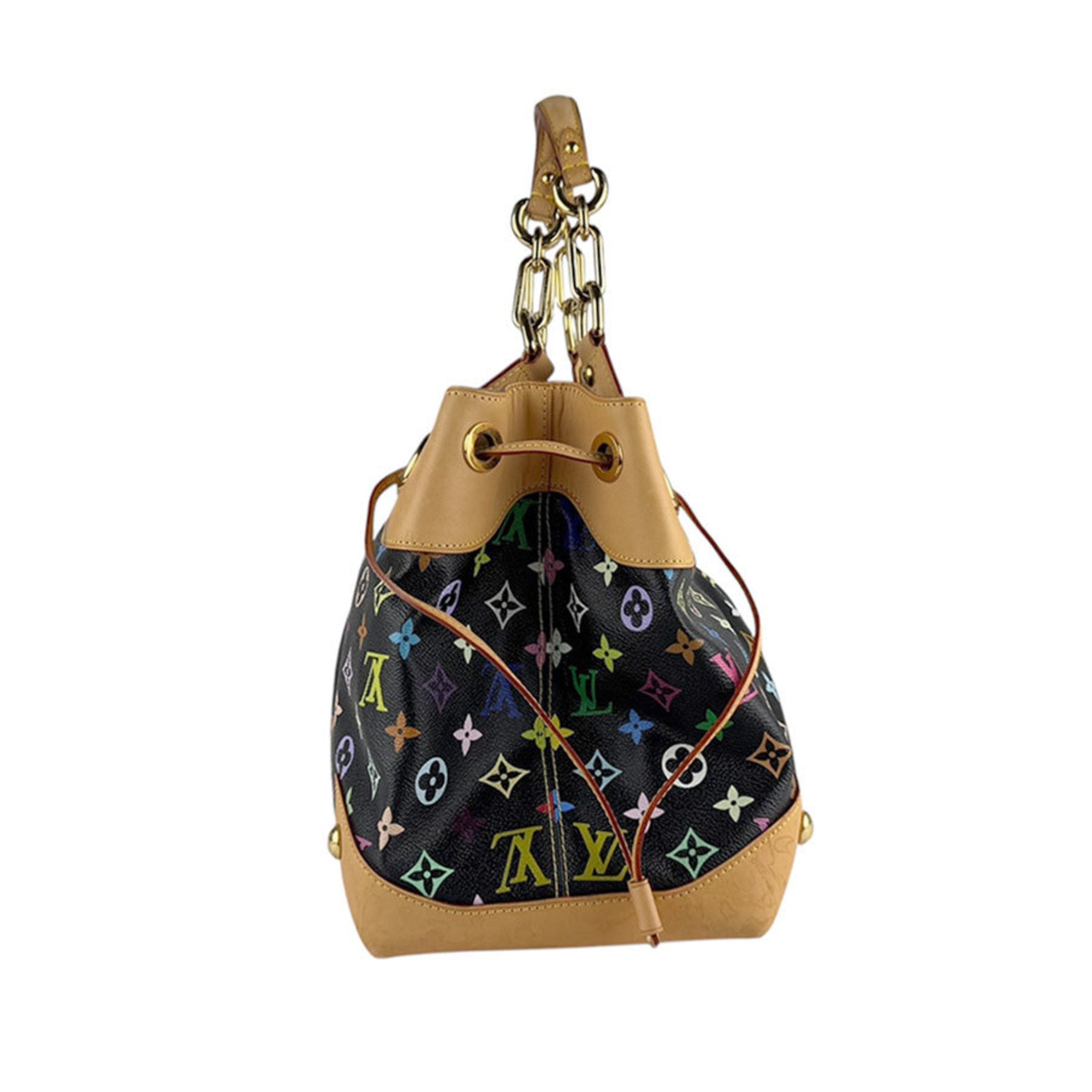 Louis Vuitton Multi-Color Noir Monogram Multicolore Handbag