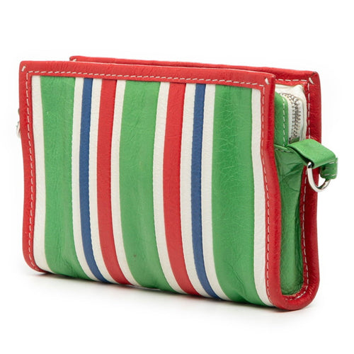 Balenciaga Multi-Color Leather Pochette Shoulder