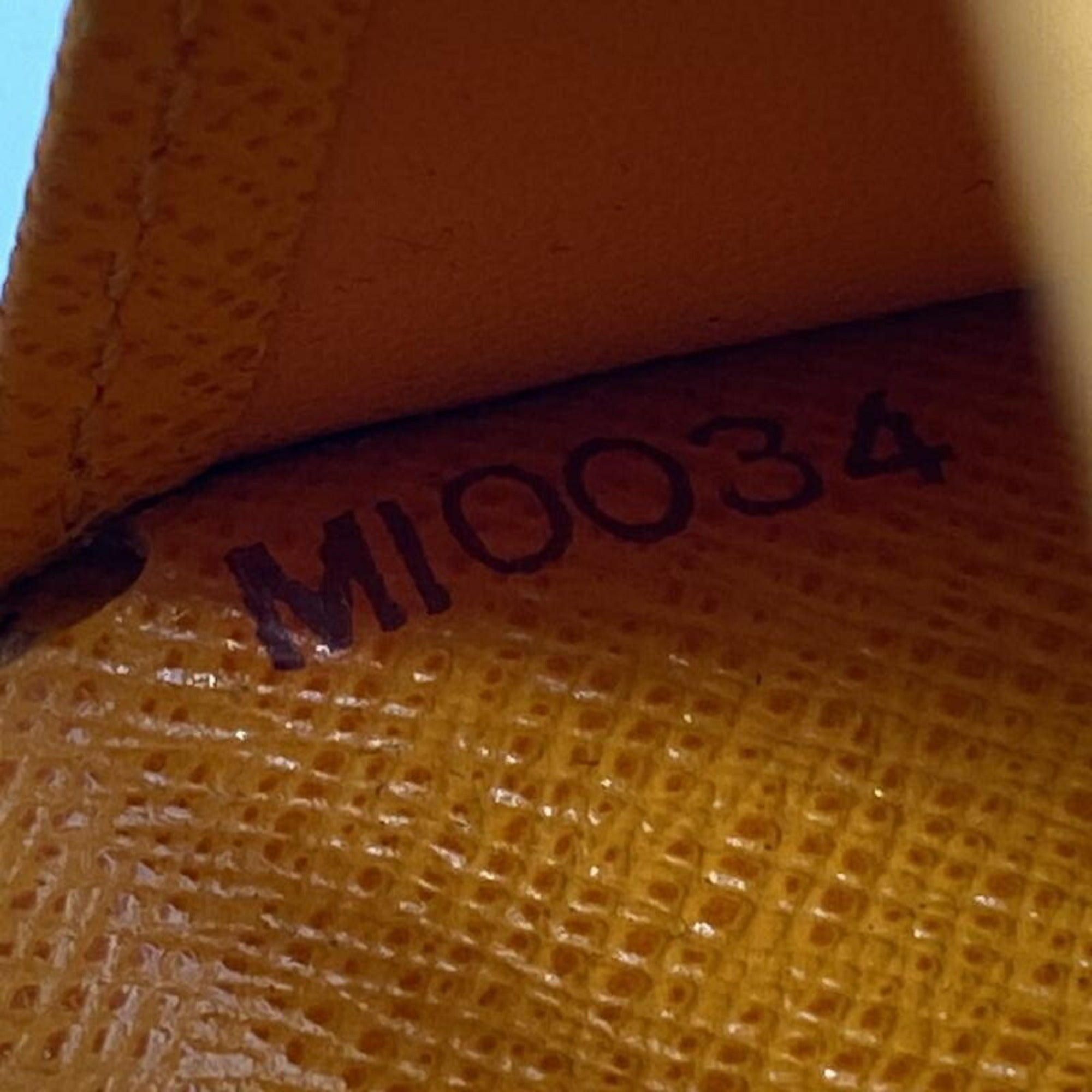 Louis Vuitton Epi Orange Epi Leather Wallet