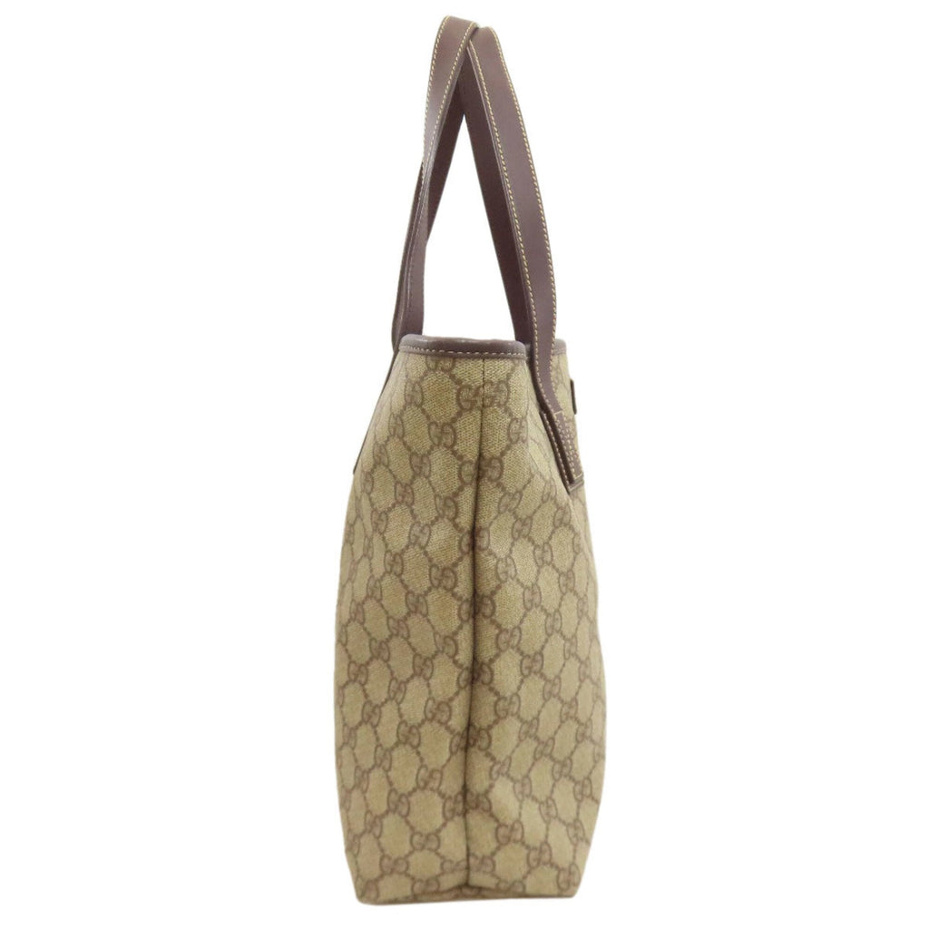 Gucci Brown Pvc Tote Bag (Pre-Owned)