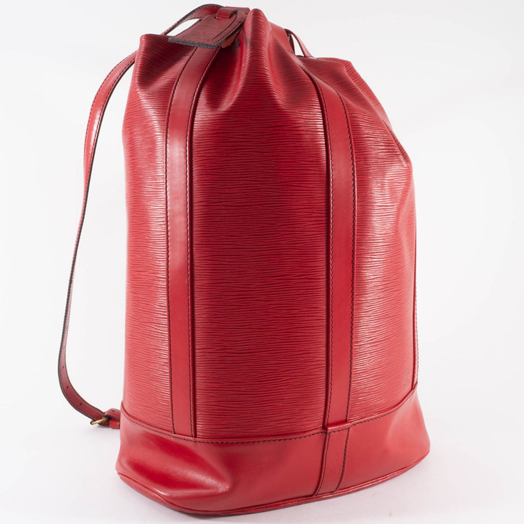 Louis Vuitton Castilian Red Epi Leather Backpack