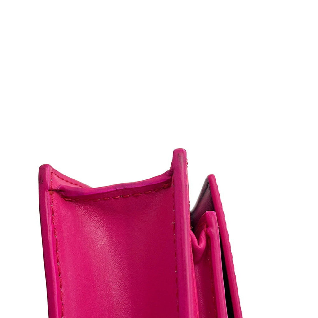 Balenciaga Pink Leather Handbag Pouch Shoulder