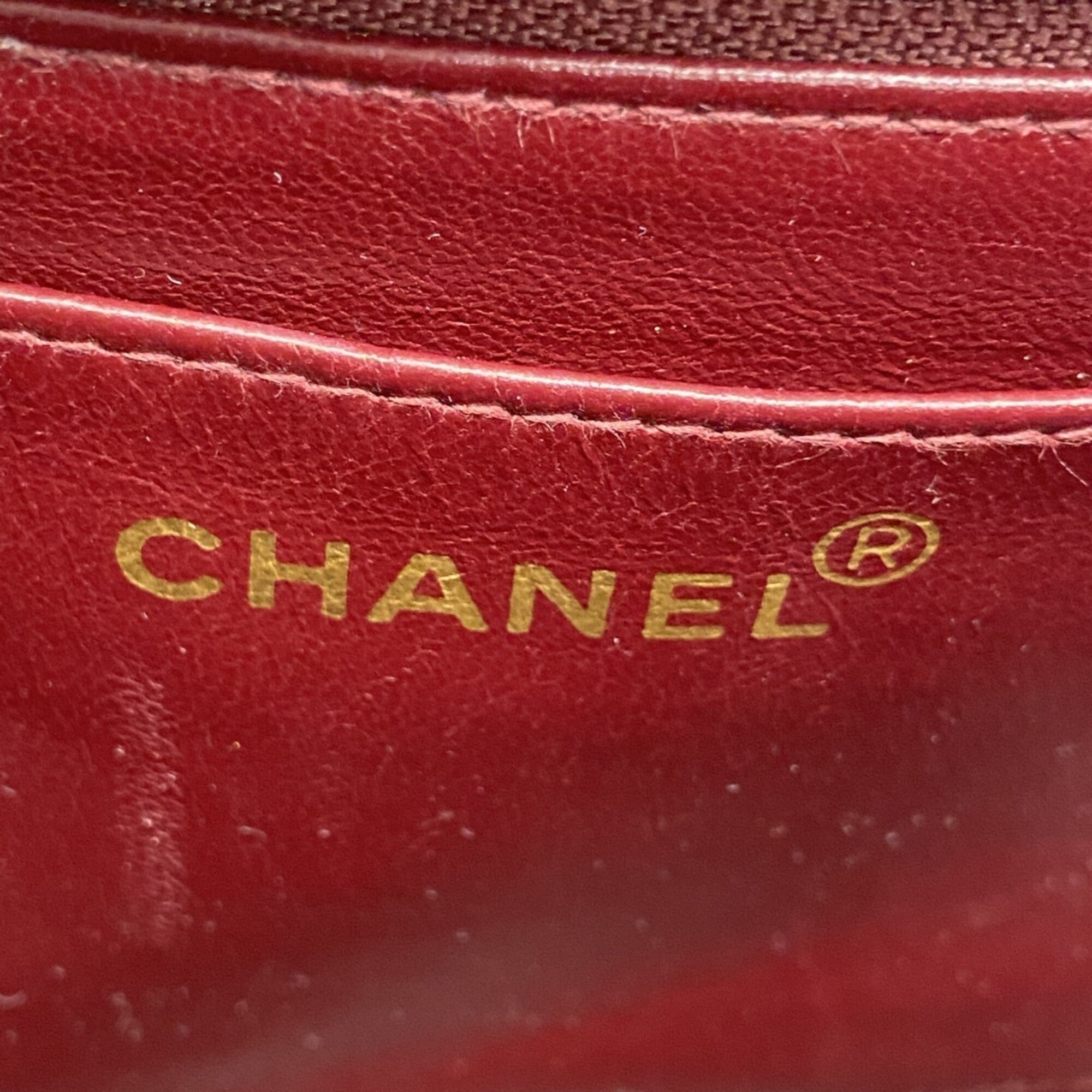 Chanel Black Leather Shoulder Bag