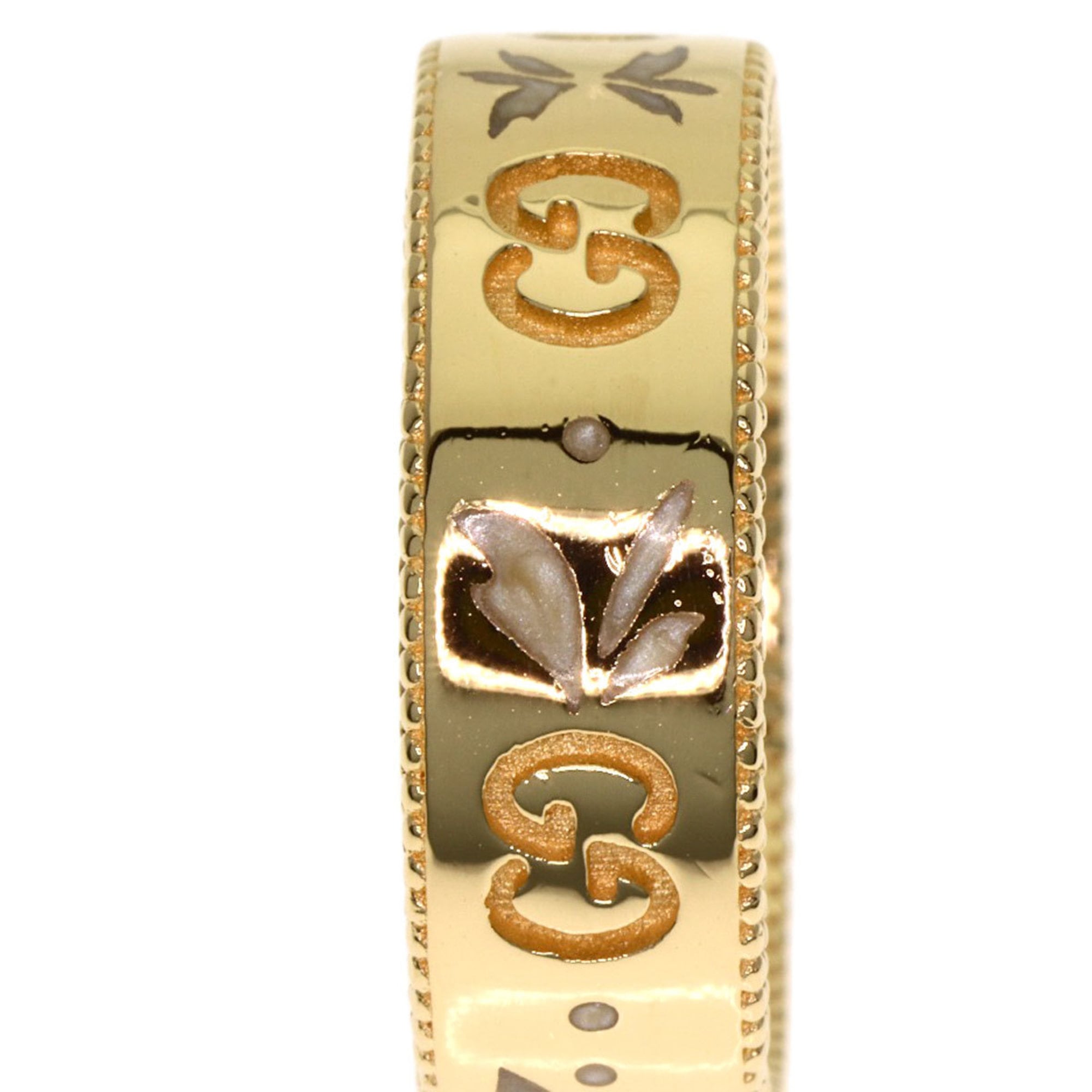 Gucci Icon Yellow Gold (18K) Band Ring (Pre-Owned)