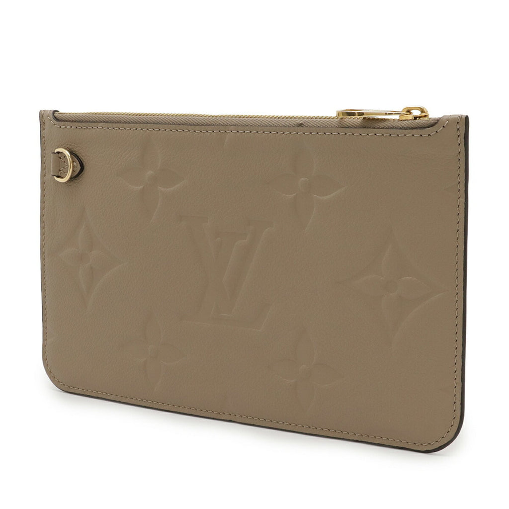 Louis Vuitton Monogram Empreinte Tourterelle Monogram Empreinte Clutch Bag Pouch