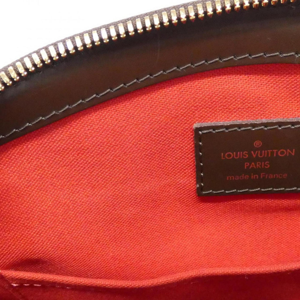 Louis Vuitton Brown Coated Canvas Handbag