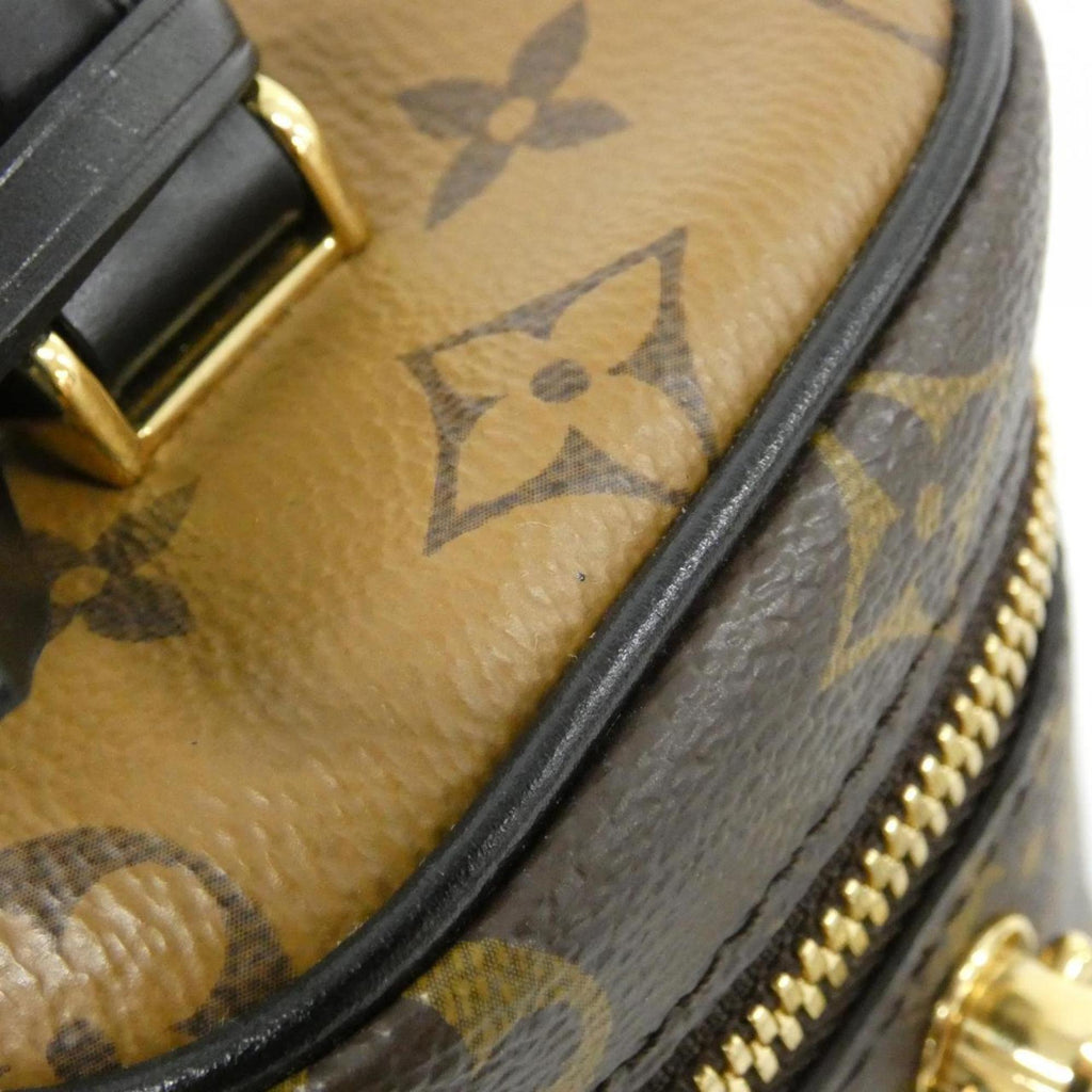 Louis Vuitton Marron Coated Canvas Handbag