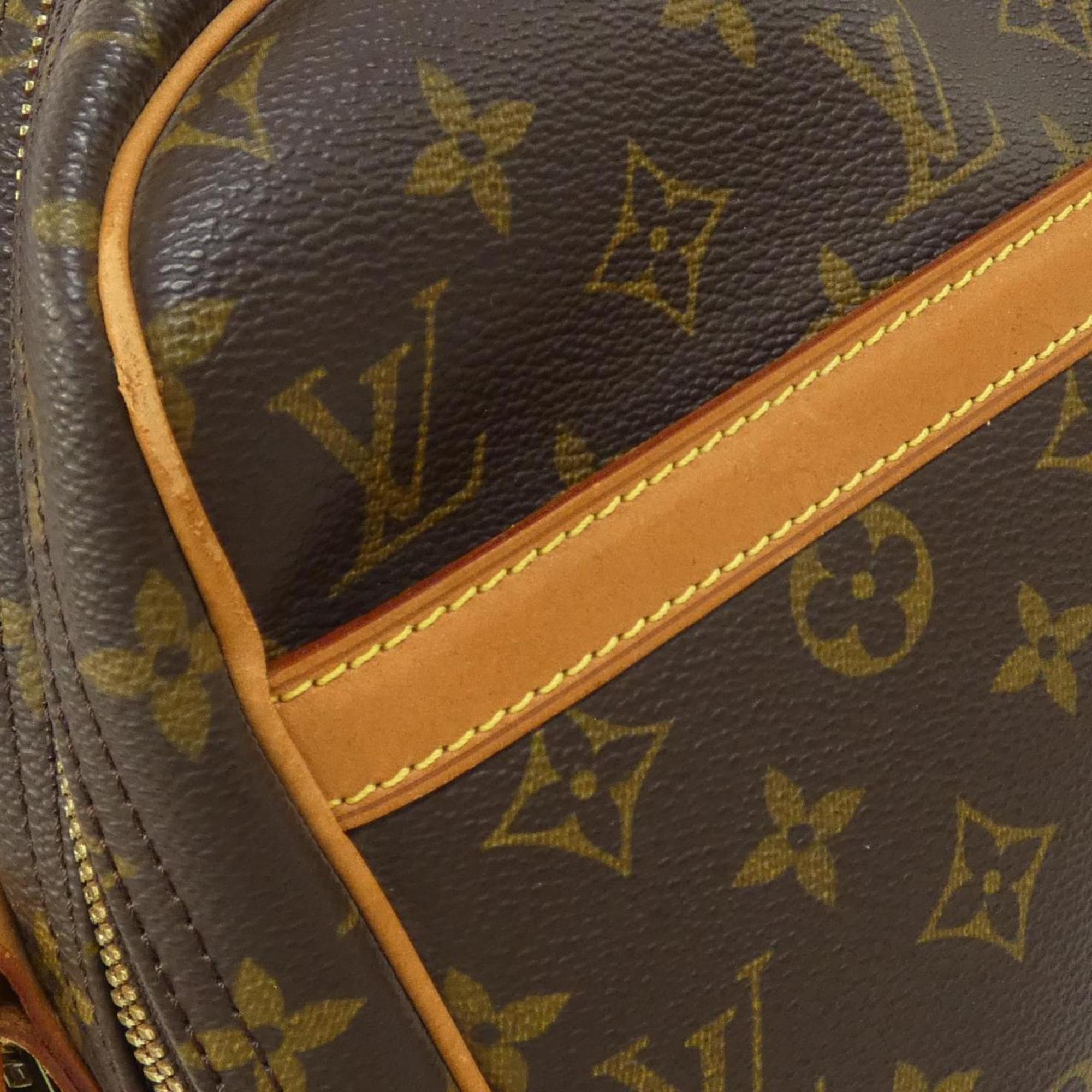 Louis Vuitton Marron Coated Canvas Shoulder Bag