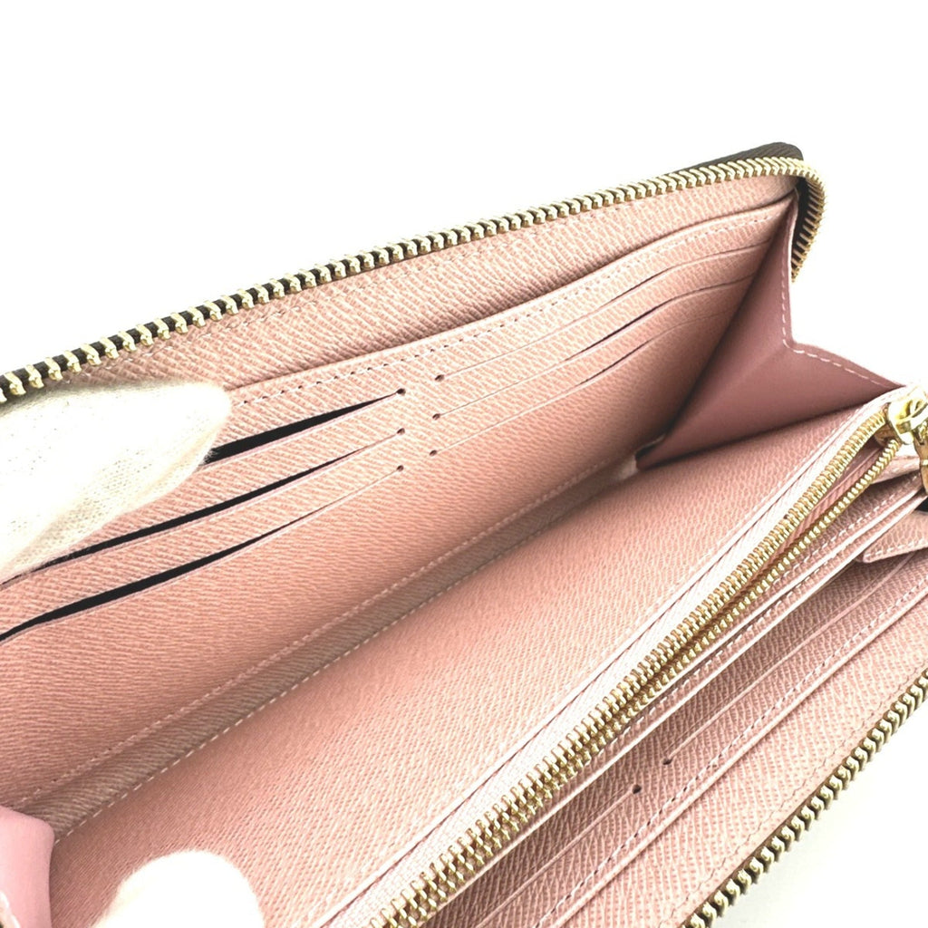 Louis Vuitton Monogram Rose Ballerine Monogram Long Wallet