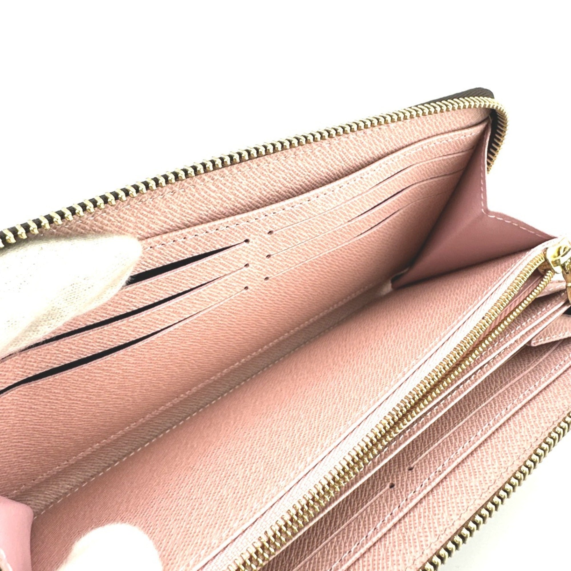 Louis Vuitton Monogram Rose Ballerine Monogram Long Wallet