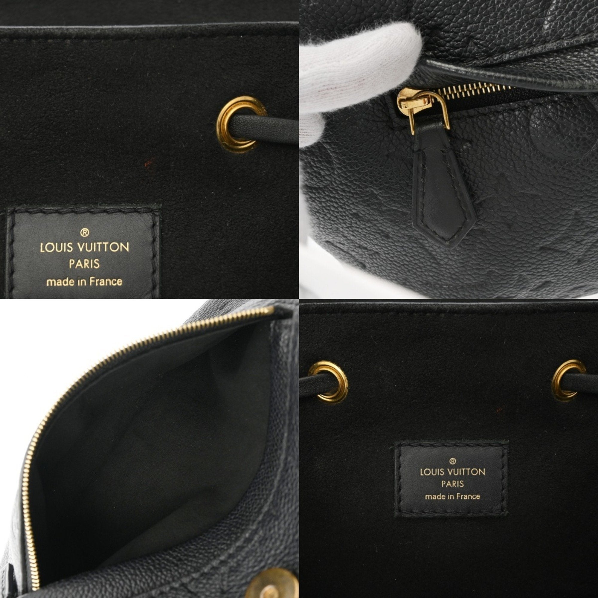 Louis Vuitton Noir Monogram Empreinte