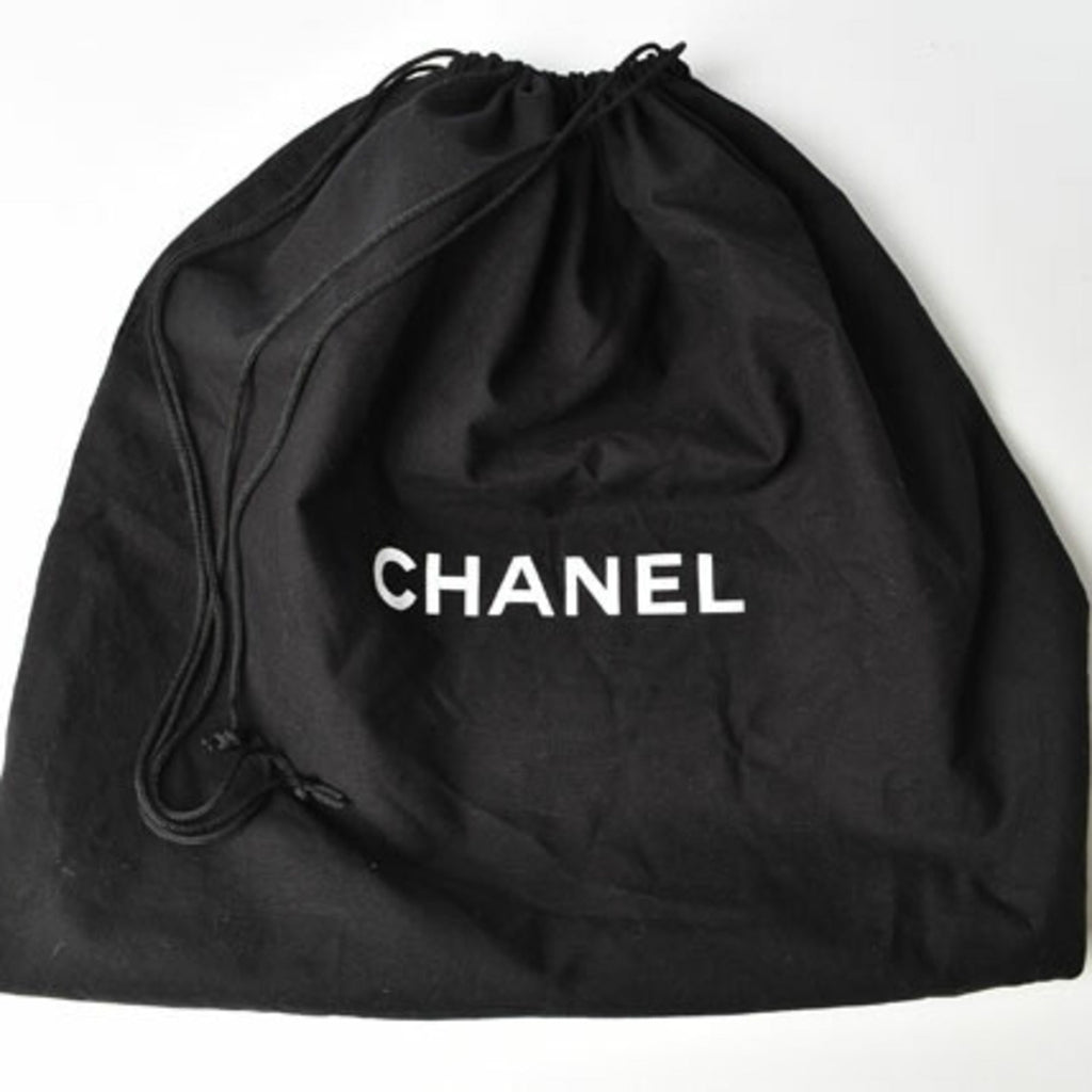 Chanel Black Patent Leather Tote Bag