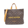 Louis Vuitton Marron Leather Handbag