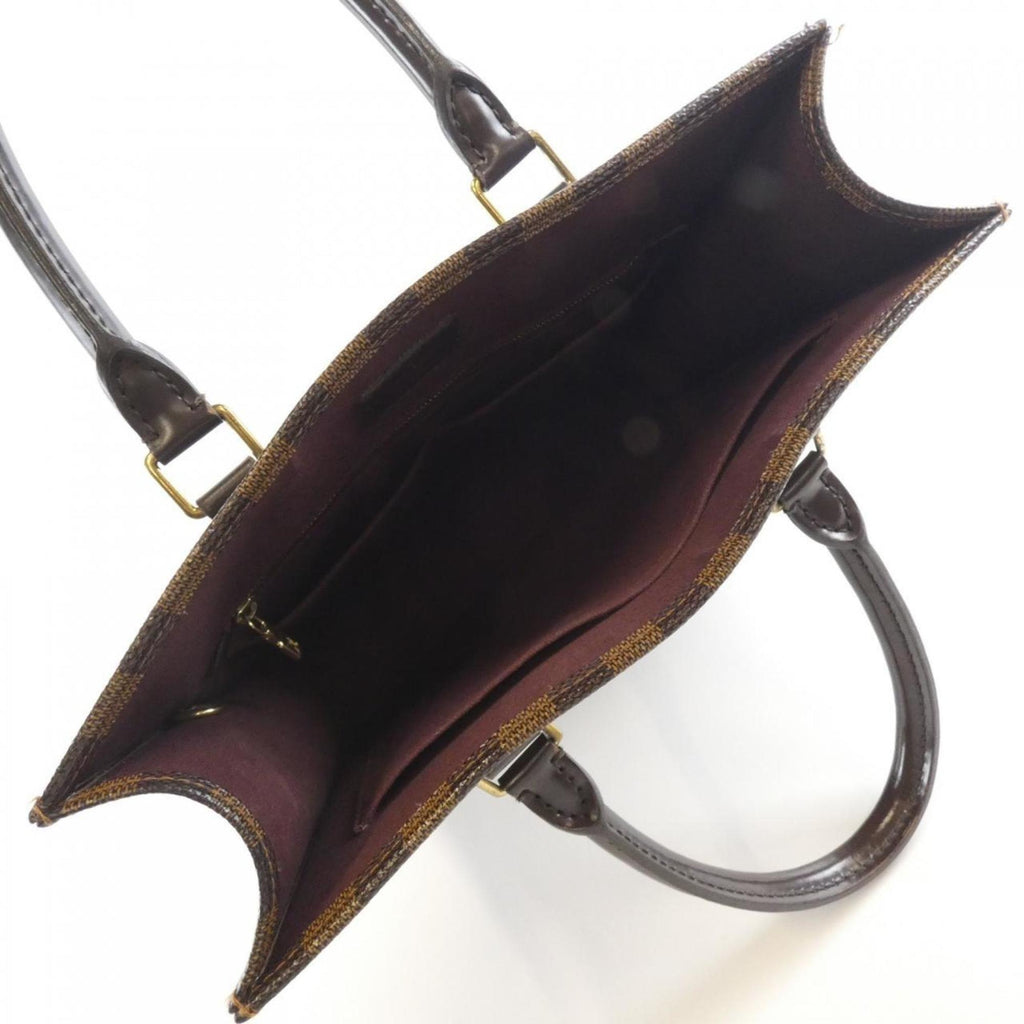 Louis Vuitton Ebene Coated Canvas Handbag