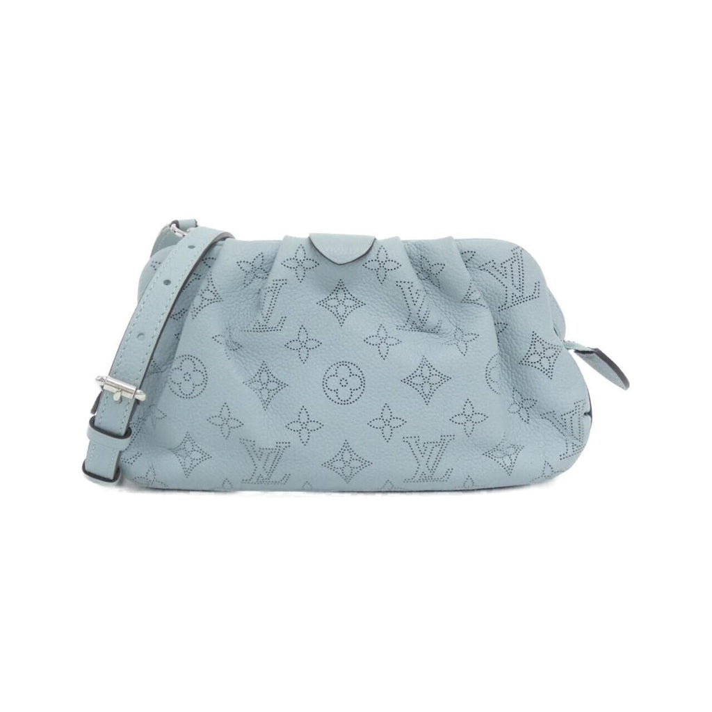 Louis Vuitton Silver Leather Shoulder Bag