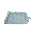 Louis Vuitton Silver Leather Shoulder Bag