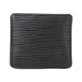 Louis Vuitton Black Leather Coin Purse/Coin Case