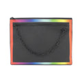 Louis Vuitton Black Multi-Color Leather Handbag Pochette