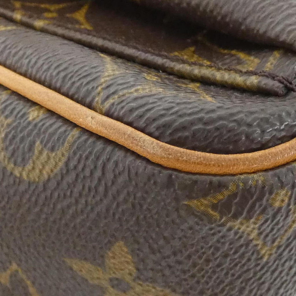 Louis Vuitton Marron Coated Canvas Shoulder Bag